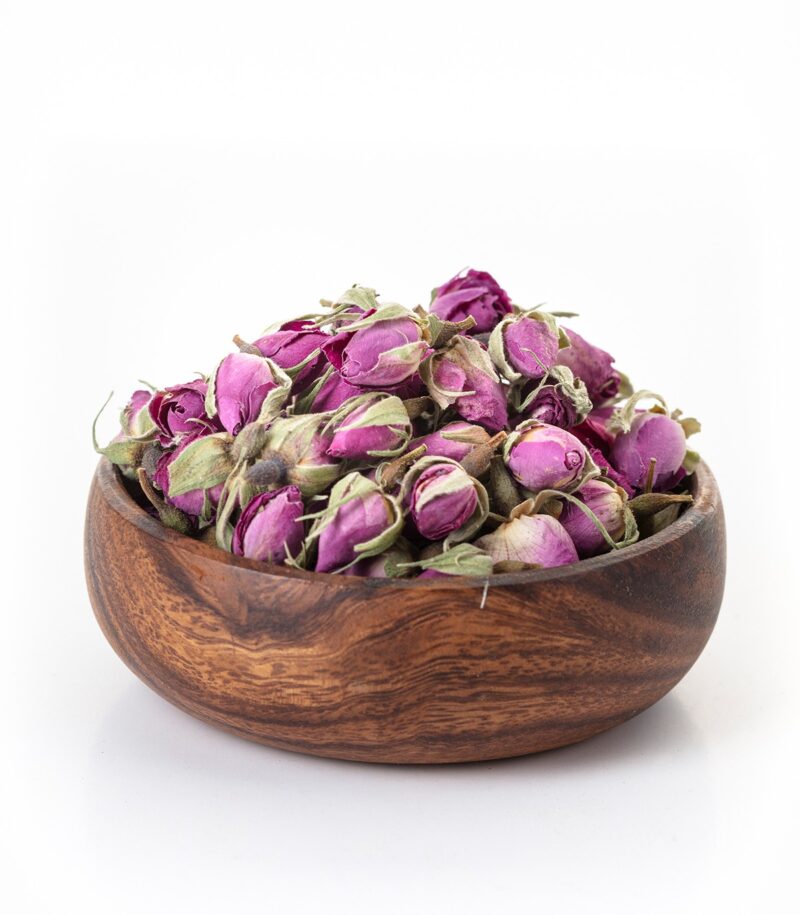 گل محمدی غنچه