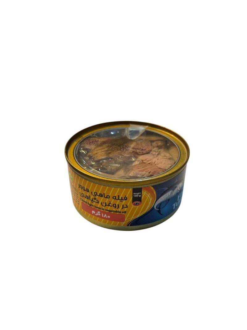 تن ماهی در روغن گیاهی